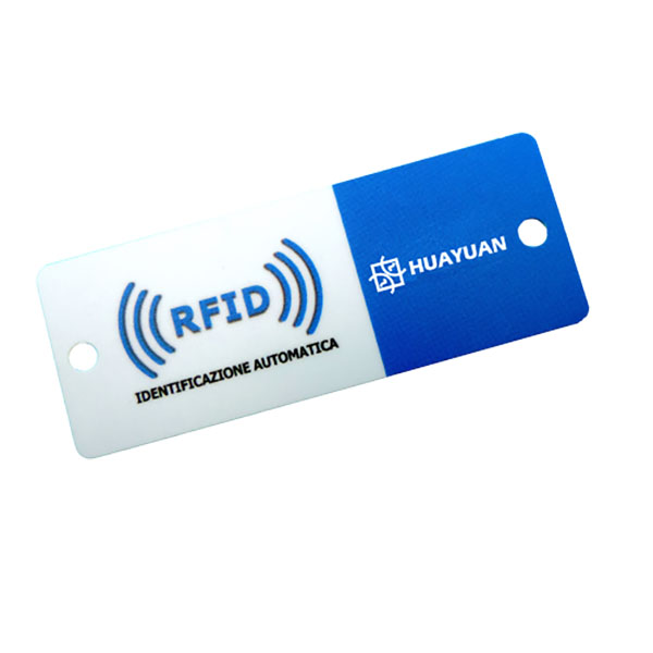 برچسب های زباله PVC RFID چاپ شده سفارشی برای تصویر برجسته مدیریت پسماند