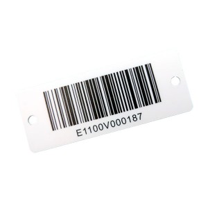 Etichette di rifiuti RFID in PVC stampati personalizzati per la gestione dei rifiuti